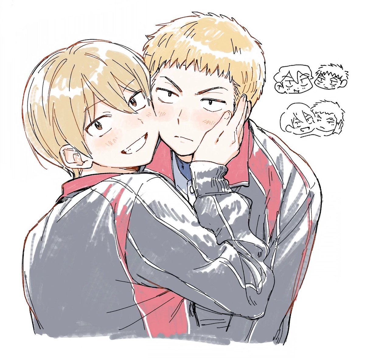 _7_1O's tweet photo. 金東と御沢と沢単体の劣情イラスト https://t.co/CO7xhiePX8