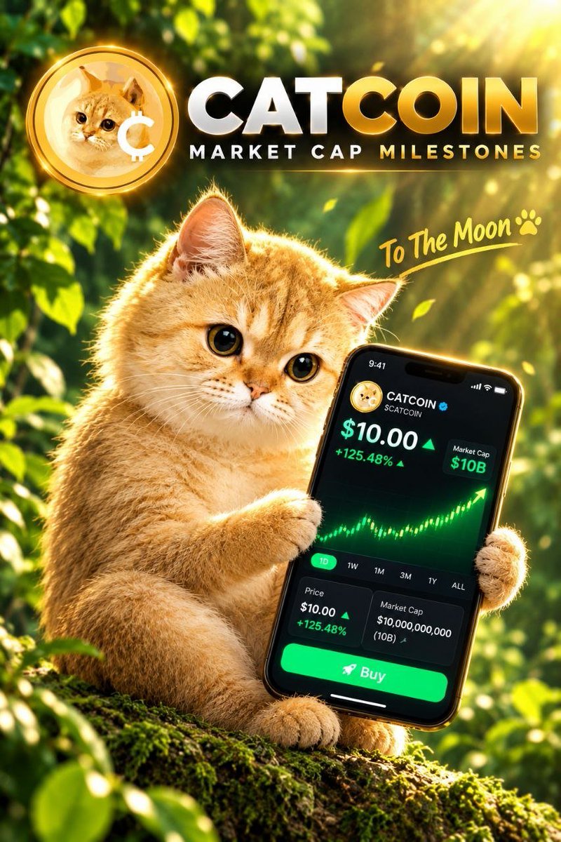hhelera02's tweet photo. Buy $CATCOIN #tothemoon #catcoinszn ๐ฅณ๐ฅณ๐ฅณ #catcoinonsol https://t.co/s27gH6kvcT