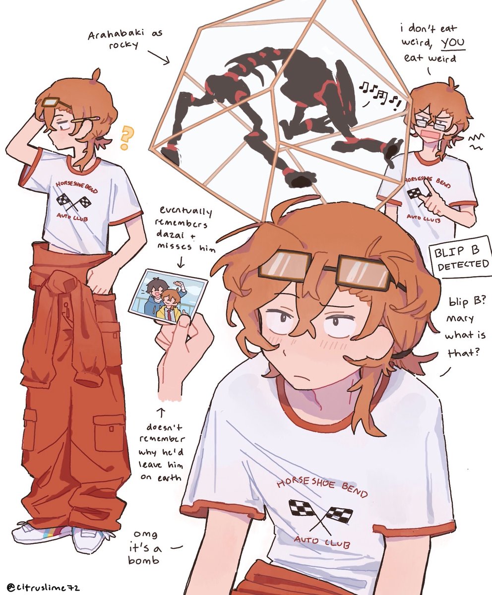 citruslime72's tweet photo. PHM X BSD 🗣️🗣️🗣️ i based arahabaki off that one panel in 15
#chuuya #phm https://t.co/FRovgReUVs