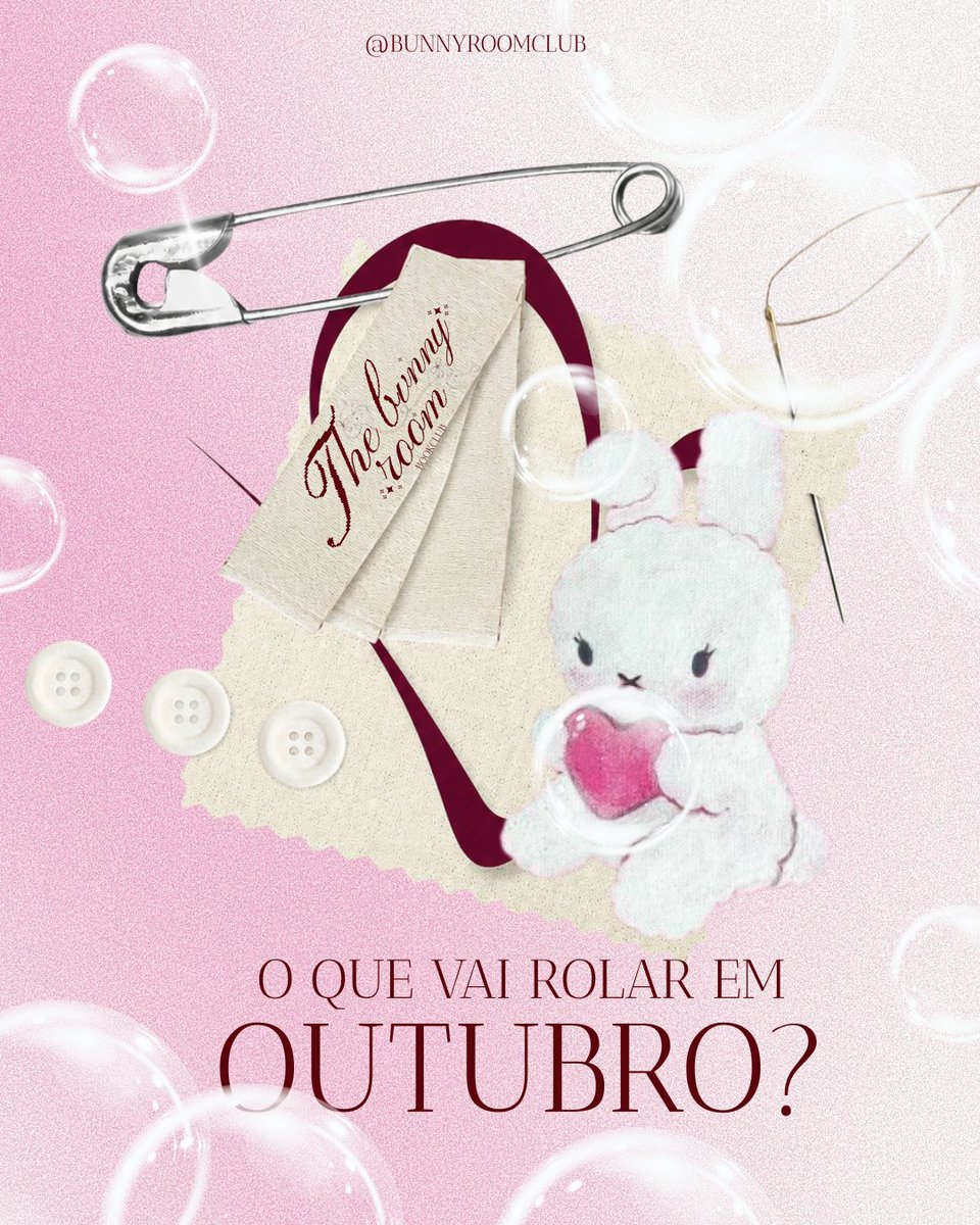 bunnyroomclub's tweet photo. Outubro chegou à nossa toca e trouxe uma agenda cheia de motivos pra gente se reunir! 🐰🎃

Tem Bunnyween, Gossip Bunny, Spookie Book, Cine Bunny e nossos encontros para conversar sobre as leituras. Um mês pra dividir teorias, colocar a fofoca em dia e aproveitar juntinhas! 💗 https://t.co/R63Di0a6BM