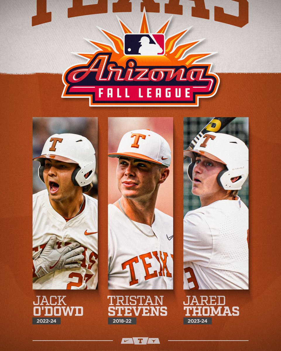 TexasBaseball's tweet photo. heatin' up in the desert 🏜️

#HookEm | @MLBazFallLeague https://t.co/cRcMDRlwOn