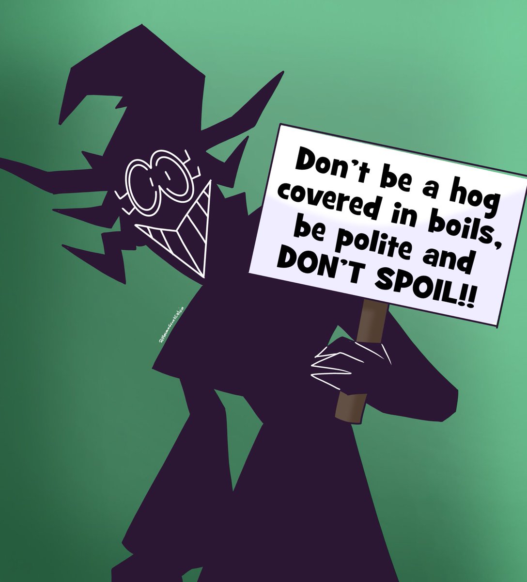 CalvinGrunt's tweet photo. Remember to not spoil! Let’s all do our best to not ruin the fun.

#spookymonth #spookymonth7 https://t.co/4dovCjZFvc