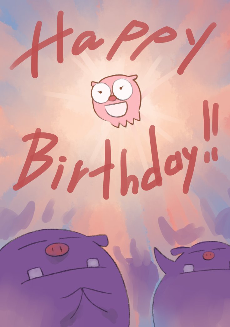 drinch's tweet photo. @aya_hagane 生誕おめでとうまたオンゲで一緒に遊んでおくれ(ヽ'ω`) https://t.co/3J36t2OEVO