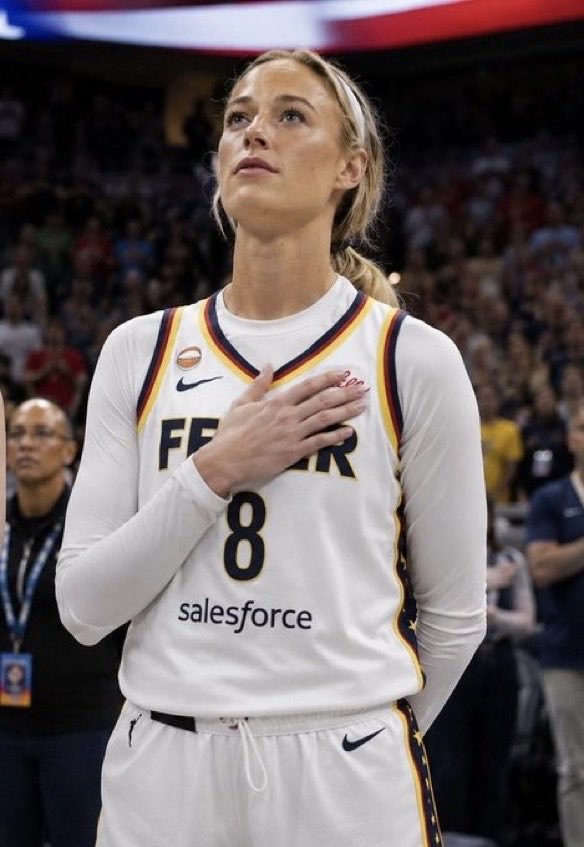 BigDaddy1_Q's tweet photo. I’ll be rooting for Sophie Cunningham tonight — the only woman in the WNBA who loves America and stands up for girls and women’s sports.

Send A’ja Wilson &amp; the Aces packing!

Elimination game — Go Fever! https://t.co/JqvzlpKKmN