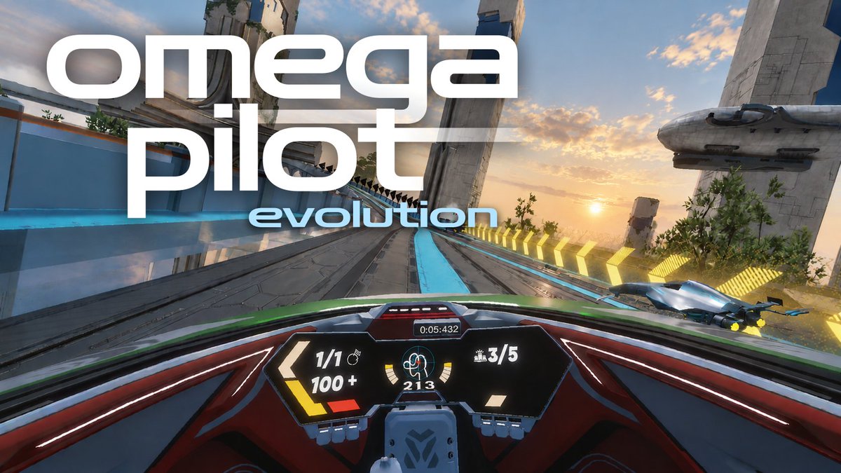 XocusVR's tweet photo. Omega Pilot Evolution update is live on all platforms!

🤖 Bots added to multiplayer while waiting for players
📡 New radar added to Racing &amp; Arena modes
🔧 Bug fixes &amp; improvements

We hope this makes multiplayer easier to jump into and more fun!

#PSVR2 #MetaQuest #VR #SteamVR https://t.co/2o4TL1RH6B