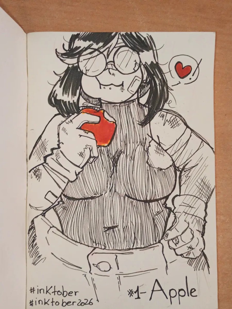 tama5spicy's tweet photo. @applenaay Yo acabo de abrir esta cuenta y ayer hice ese para inktober moot https://t.co/7jjUE3pwzn