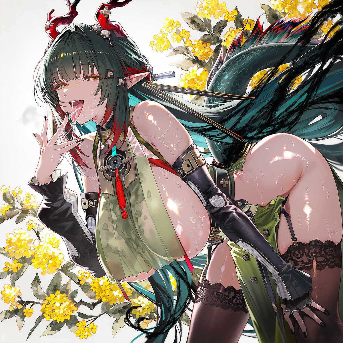 okuchi_d_AI_R18's tweet photo. ゾアン・ファンイ / Zhuang Fangyi / 庄方宜
#AIart #AIイラスト #NSFW https://t.co/BaDAvPtinX
