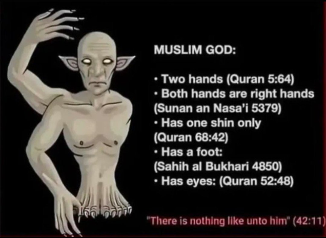 CLUSTER_2026's tweet photo. @aiishadahir Allah 💩🤢 https://t.co/vfp90r3OEG