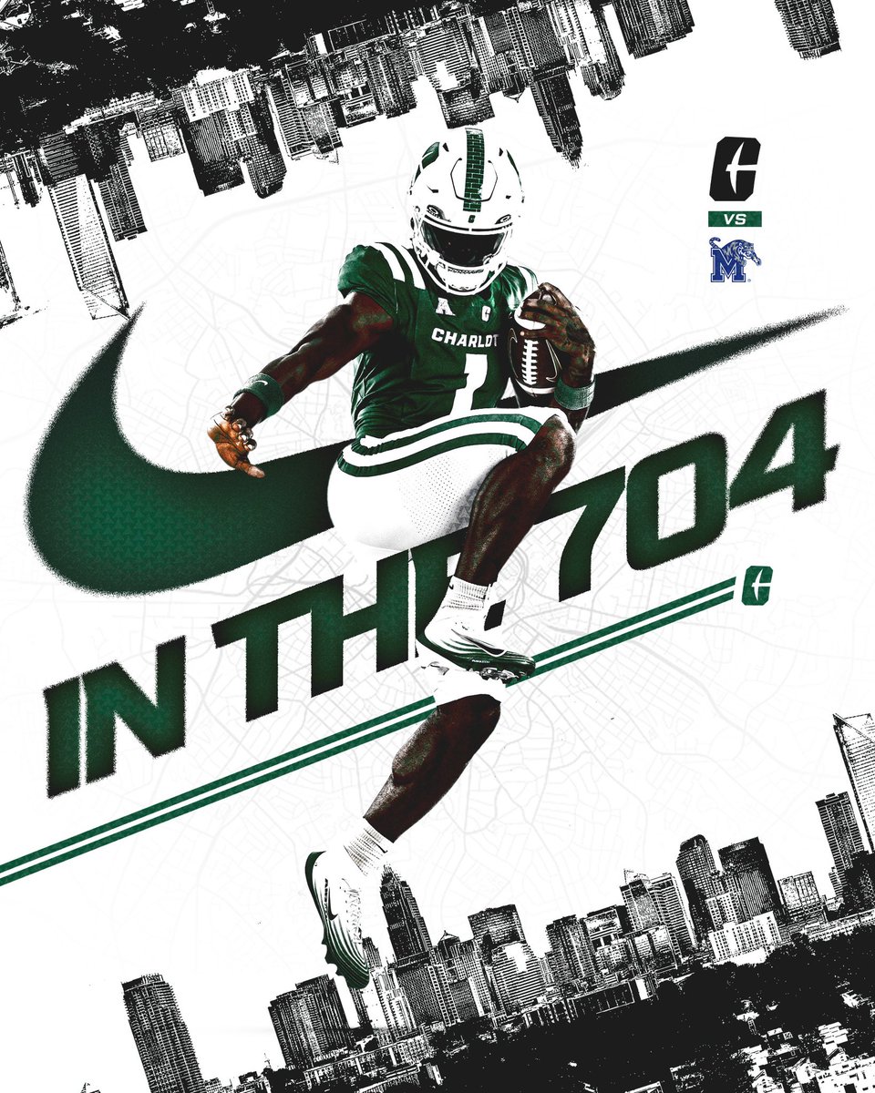 JKBrown34's tweet photo. I’ll be attending the UNCC Homecoming this weekend! Can’t wait to be there and enjoy the experience! @CoachFaanes @CoachReynolds81 @CooperHyatt1 @Coach_Cab @CoachByrd_ @SC_DBGROUP @DeShawnBaker25 @mjbarnettjr https://t.co/8BaqoPgQdW