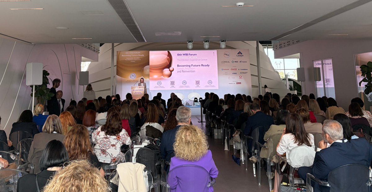 americanpandi's tweet photo. #AmericanPandI's Annie Papadimitriou attended the 10th Women in Business Forum in Athens, exploring leadership, reinvention, talent &amp; the human capabilities needed in an AI-driven world.

🔗 For more info, see: https://t.co/T9jI931coB https://t.co/lTDVZV3zuQ