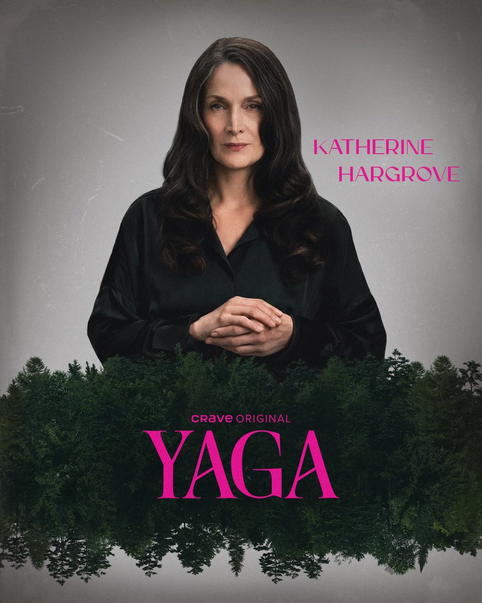 yagaupdates's tweet photo. Say hello to Katherine Hargrove played by Carrie-Anne Moss. Confident, quick-witted, and sexy with dangerous edge 🕯️ 🔮

Don't miss the 2 episodes premiere of #YAGA on October 23 @CraveCanada https://t.co/iaj6BJx82R