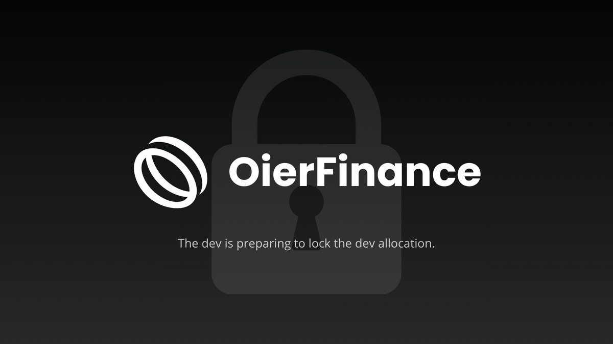 oierfinance's tweet photo. The dev is preparing to lock
https://t.co/SLPuZbV79n
$OIER
@RobinhoodApp https://t.co/fJnpfMC9Ey