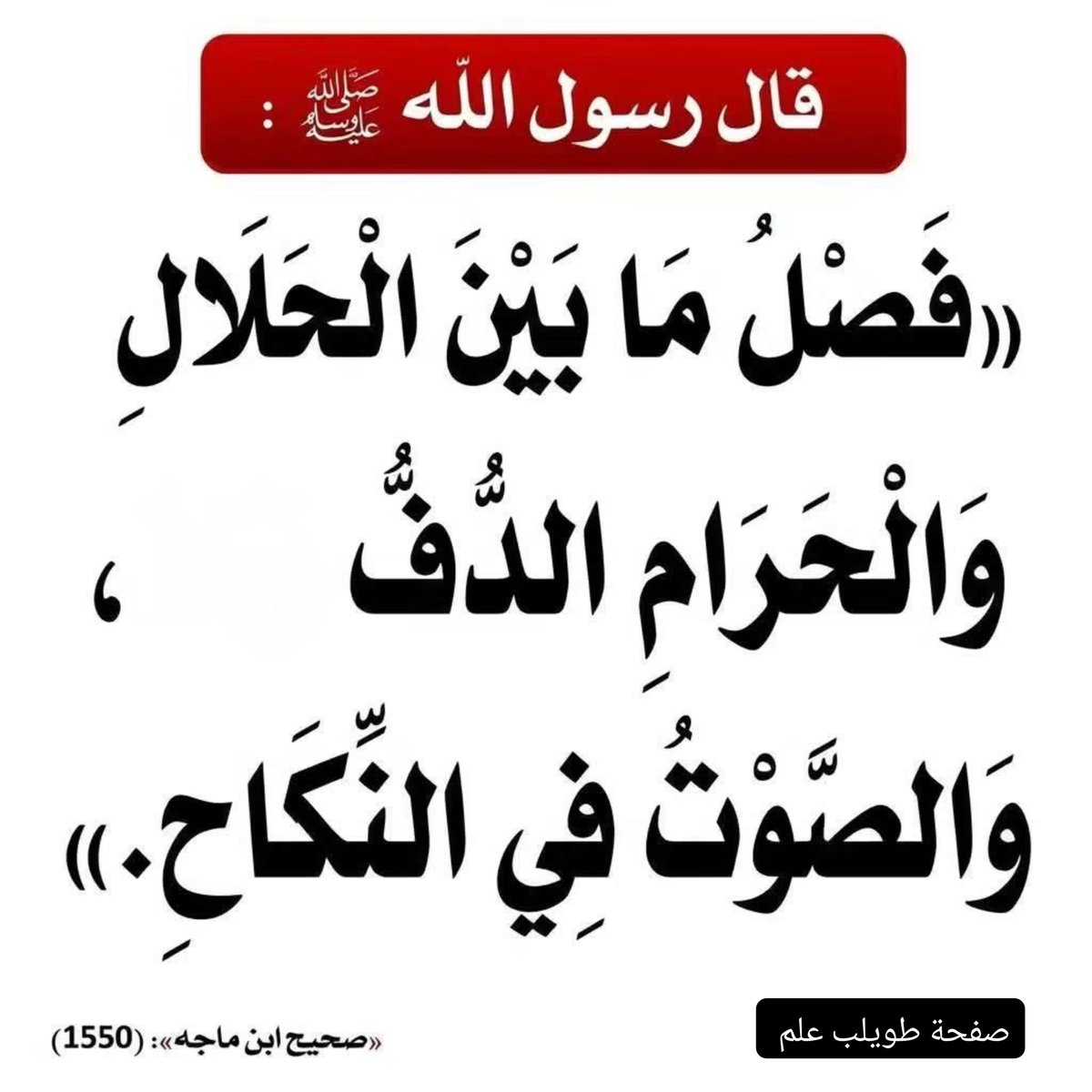 m_7d_7's tweet photo. #صحيح_ابن_ماجة https://t.co/OYYb94DYhZ