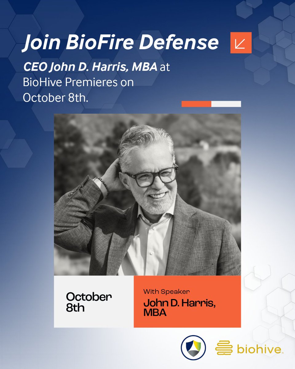 BiofireDefense's tweet photo. When infectious diseases strike, healthcare teams need fast answers to stop transmission.

Join BioFire Defense CEO John D. Harris, MBA at BioHive Premieres at the Gateway Megaplex Theaters for his presentation, "REFUSE TO GUESS – Syndromic Testing from Utah to the Front Line." Featured in the BioDefense Track hosted by 47G, his talk explores how syndromic testing bridges from high-consequence biodefense roots like the BioFire® Global Fever Special Pathogens (GF SP) Panel during the Ebola response to frontline outbreak control with WATCHFIRE.

Backed by bioMérieux, BioFire Defense equips defense health networks and government partners with the trusted tools needed to reduce diagnostic guesswork.
Learn more about the event here: https://t.co/luHxdy4gmo