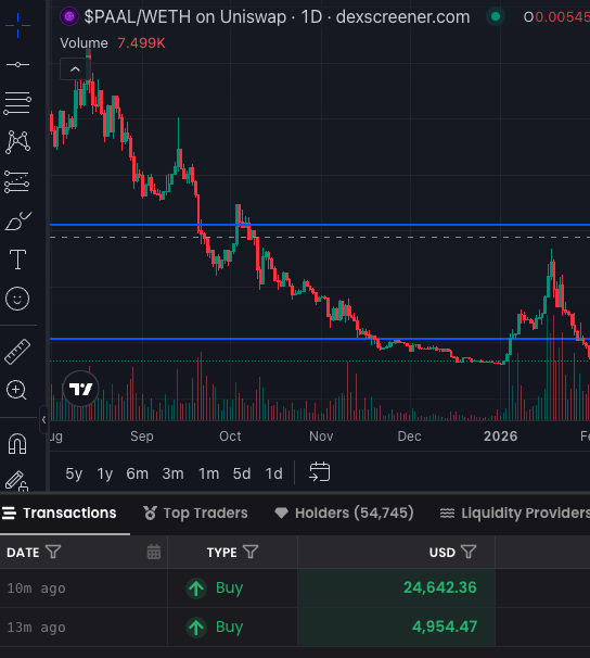 Velum_Mayilum's tweet photo. $PAAL see you at 100M to 120M before this december.. it can quicker in October too.. whales are loading $INJ $FET $TAO solana:rndrizKT3MK1iimdxRdWabcF7Zg7AR5T4nud4EkHBof $NEAR https://t.co/yacp9zCNY2