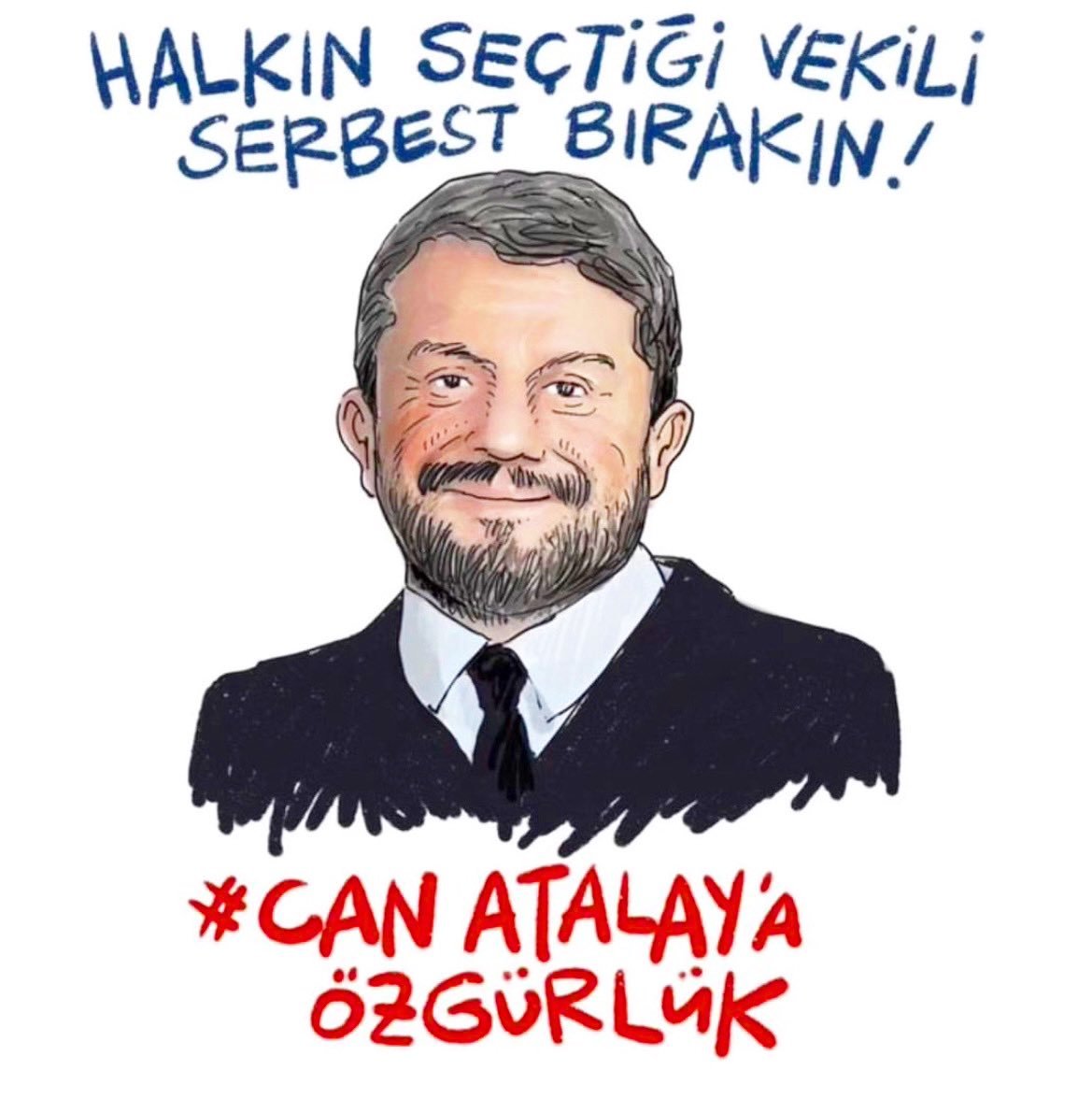 Bb3005's tweet photo. -- HALKIN İRADESİNE SAYGI GÖSTERİN, SEÇTİĞİMİZ MİLLETVEKİLİNİ SERBEST BIRAKIN❗️
#CanAtalayaÖzgürlük https://t.co/VQdD7r2I5m