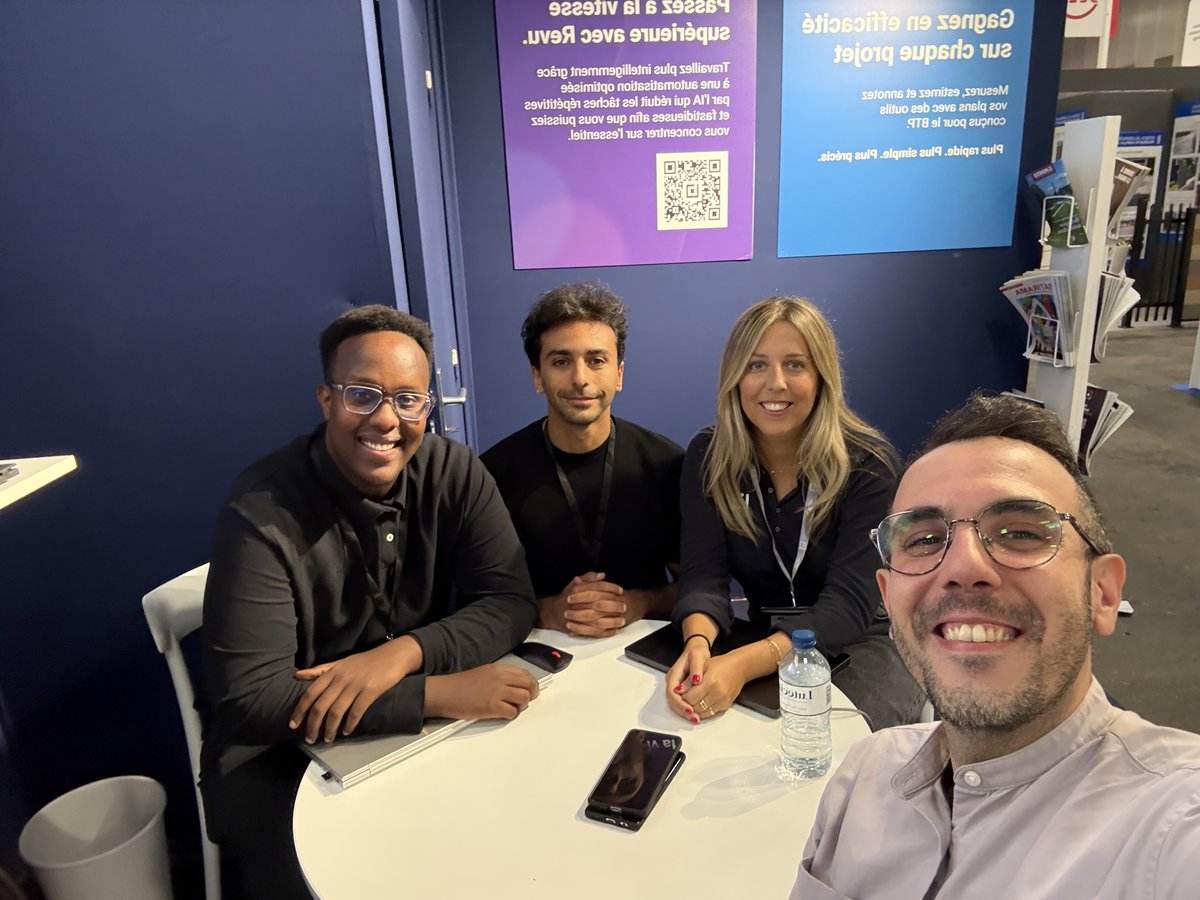 Bluebeam's tweet photo. That's a wrap on #Batimat2026 Paris.

Four days, lots of demos and plenty of good questions from the people who design and build. Thanks to everyone who visited our booth. If you missed us, reach out anytime and we'll set up a demo.

À bientôt, Paris. https://t.co/WOpZQtva1G