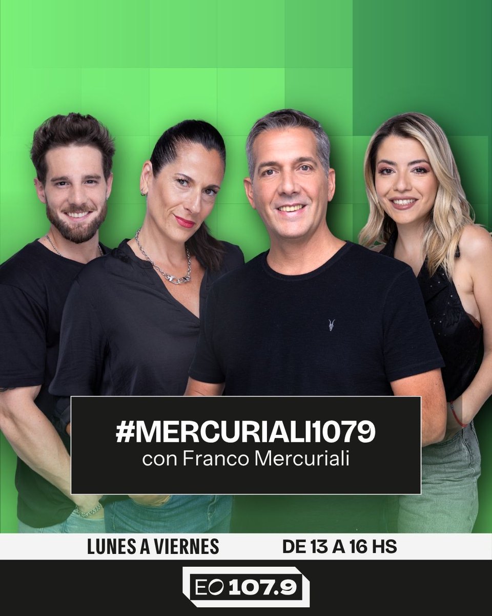 Observador1079's tweet photo. 🗣️ Opinión, debate y toda la actualidad con la firma de Franco Mercuriali. El análisis que buscás con el ritmo que necesitás. ⚡️

📲 Dejanos tu mensaje al 11-3500-1079

📻 #Mercuriali1079 con @fmercuriali, @vaninaparejas, @Tomidiazcueto y @Maruleone https://t.co/DYZb7nc81k