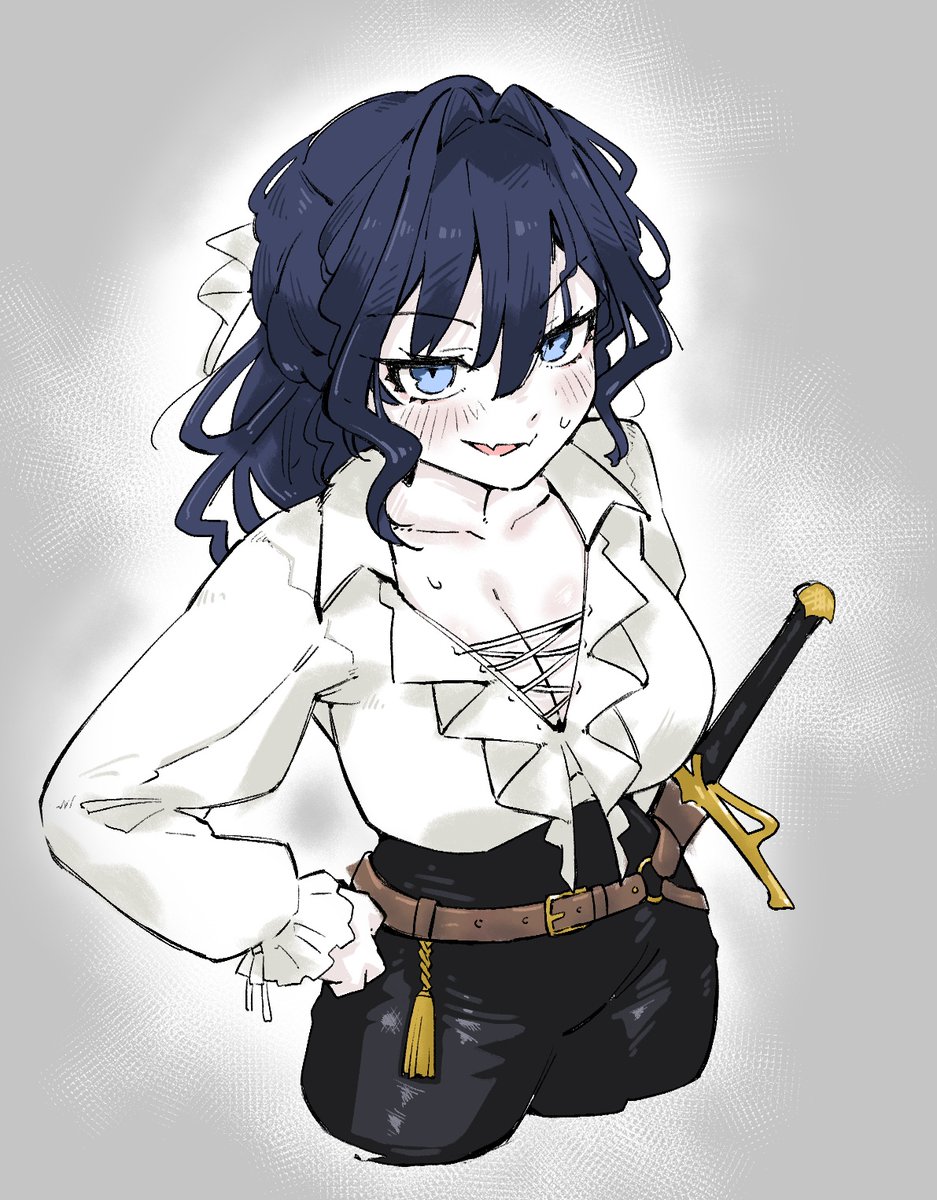 bluenerd8's tweet photo. inktober day 2: kronii in an outfit
#kronillust https://t.co/gN6LHp4fDr