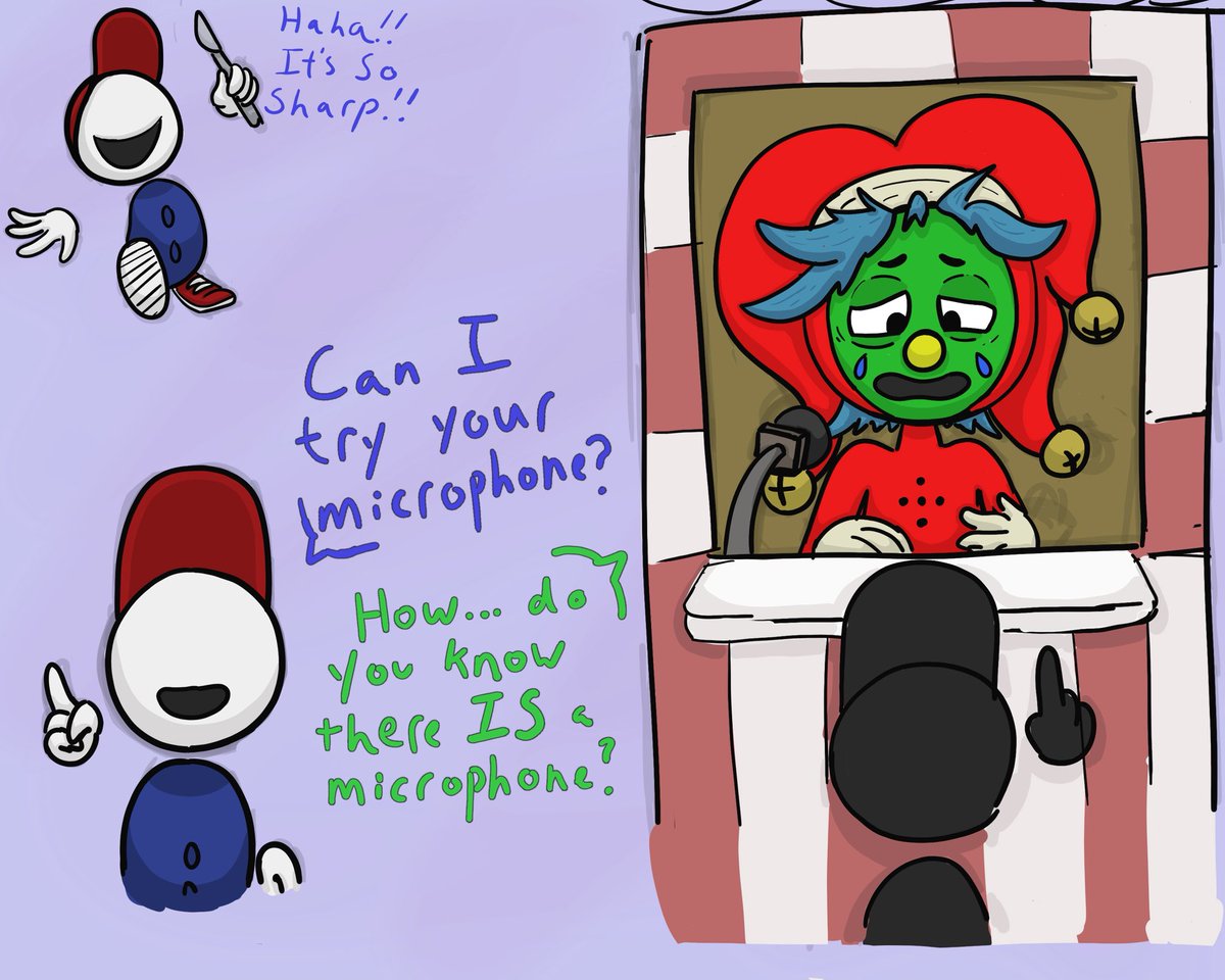 CoffeeFrillz's tweet photo. I have discovered my favorite order to get back #Mellow ‘s parts in #Endacopia is to get the eyes last so I can be a maniacal blind child running around with a scalpel.
And so I can know the existence of things I can’t even see.
Drawing #ticketo is hard for me hhhh https://t.co/FJhYsnK4xT