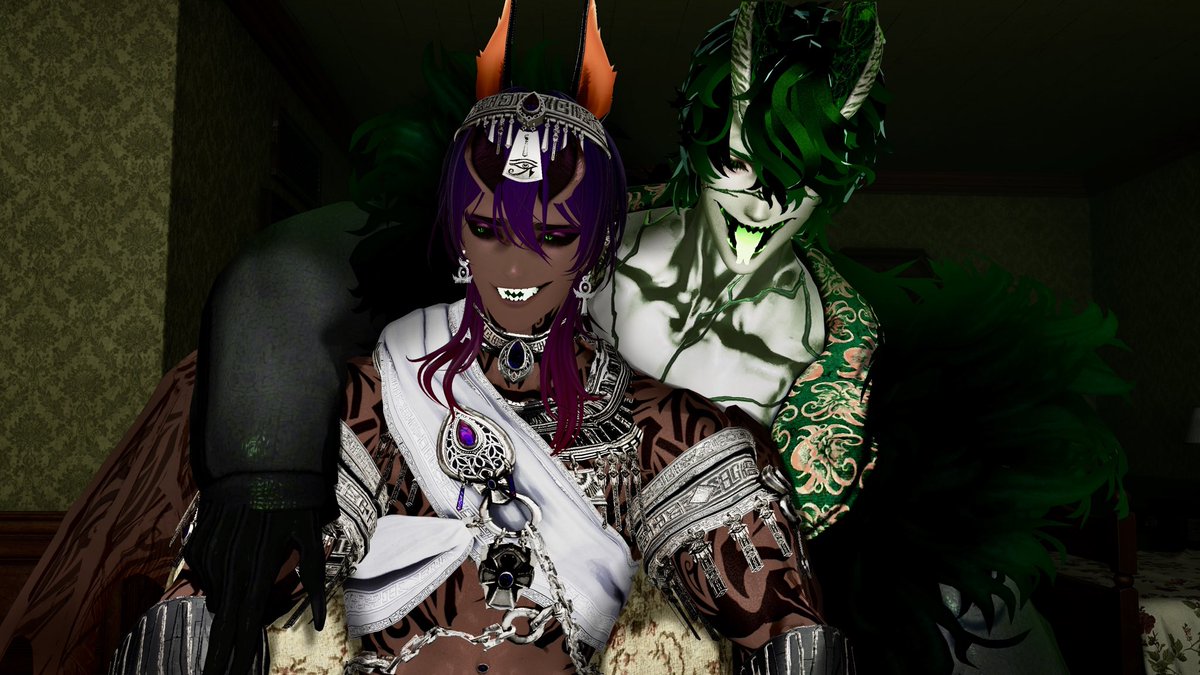chickun_vrc's tweet photo. このセット好き
#悪魔リーマン https://t.co/8hEFRZQRhT