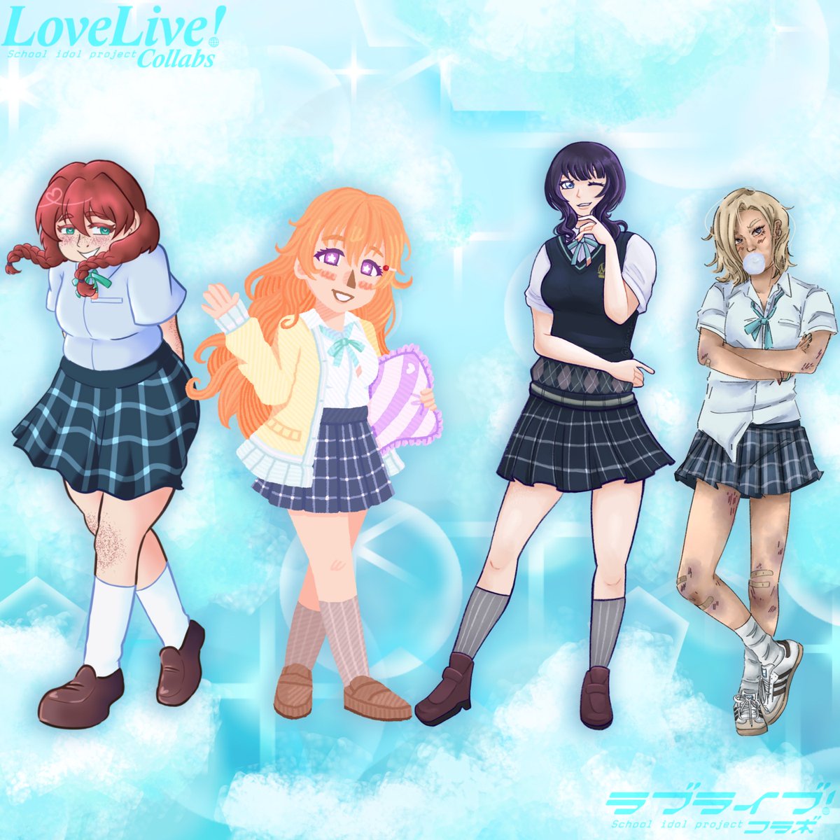 LoveLiveCollabs's tweet photo. @meowpurristic @ringingbloomns @lupchaa @mataha2ri @miastoydoll @_7y2u13i @_sillytilly @cinna_meow @fishfishiefish @fluffywhisker15 @lapafaitdotcom @_JuiceboxBandit @Luluumine @moonberrying @Lee617287 @PugaNishikino @a_riff7 @michaelbeesento @babylulururu @milmilmana @Kingkero18 Lanzhu: @A_chanart / @/a_chanartist IG
Mia: @miastoydoll https://t.co/e7GaQeNVeh