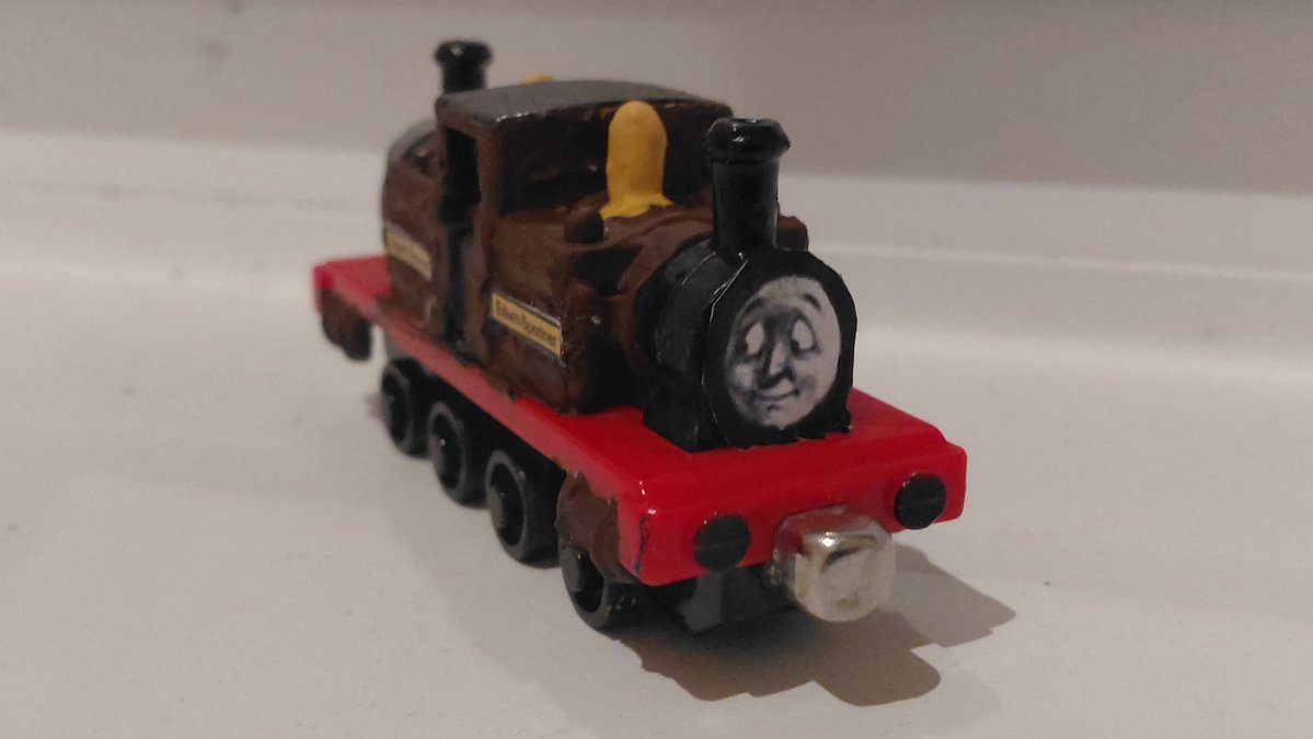 teamzug04's tweet photo. My take n play customs of my take on Mid Sodor Albert (I have updated him, because I felt something was off about him and I finally fixed him), Edwin Spooner the original MSR number 3 (they arr character made by SodorIslandModles) and MId Sodor Alfred (Kiefer Adams take on him) https://t.co/wzfDRWTegl