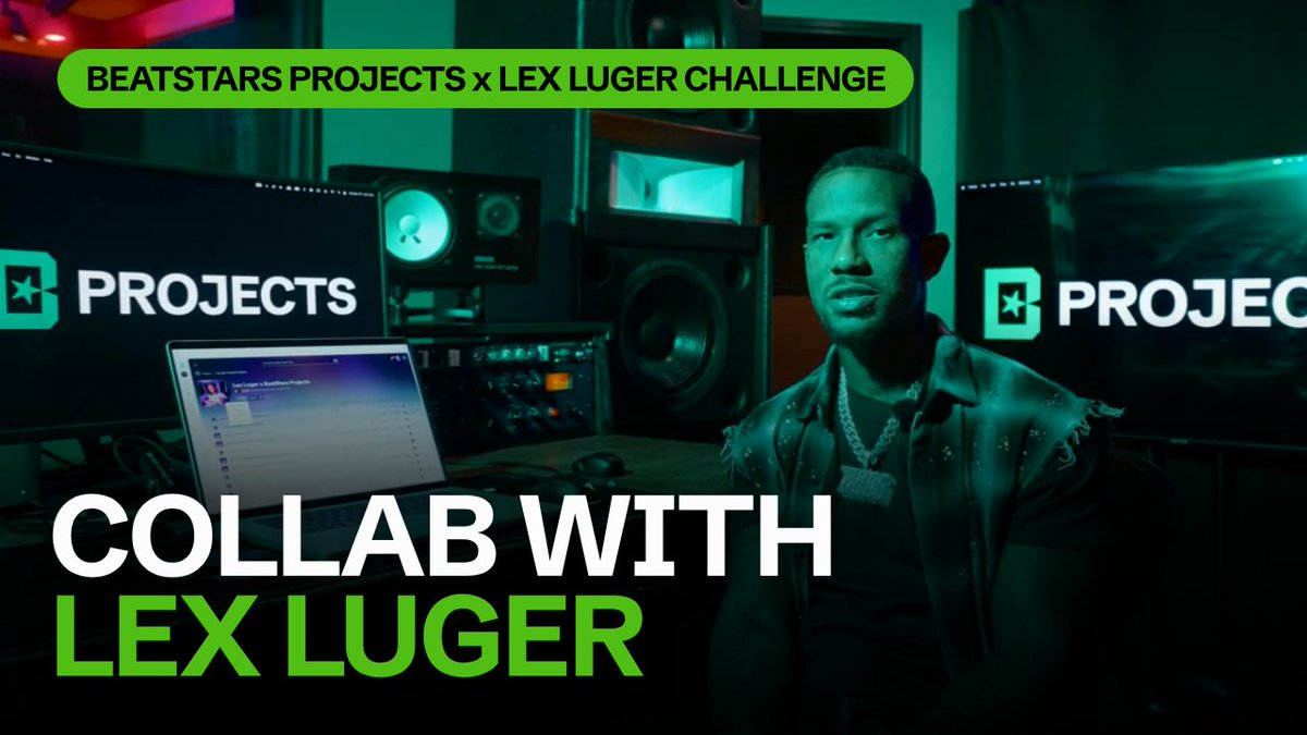 BeatStars's tweet photo. @SmokedOutLuger just opened his Project to you.

Check out full video here: https://t.co/kFskFPAEL5

Stems. Samples. Your flip.

Show us what you make with #BeatStarsProjectsxLexLuger 👇

Dive into Lex's Project NOW:
https://t.co/hi5GPBKjan https://t.co/esvj13vtae