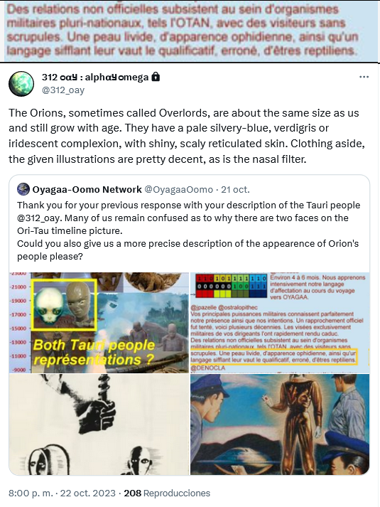 lyesx3's tweet photo. So reptilians are blue scaly skin colored, looking like gorillaz and have subtypes ? I wonder where I had read and seen exactly this: https://t.co/SS8b3k3Xv5