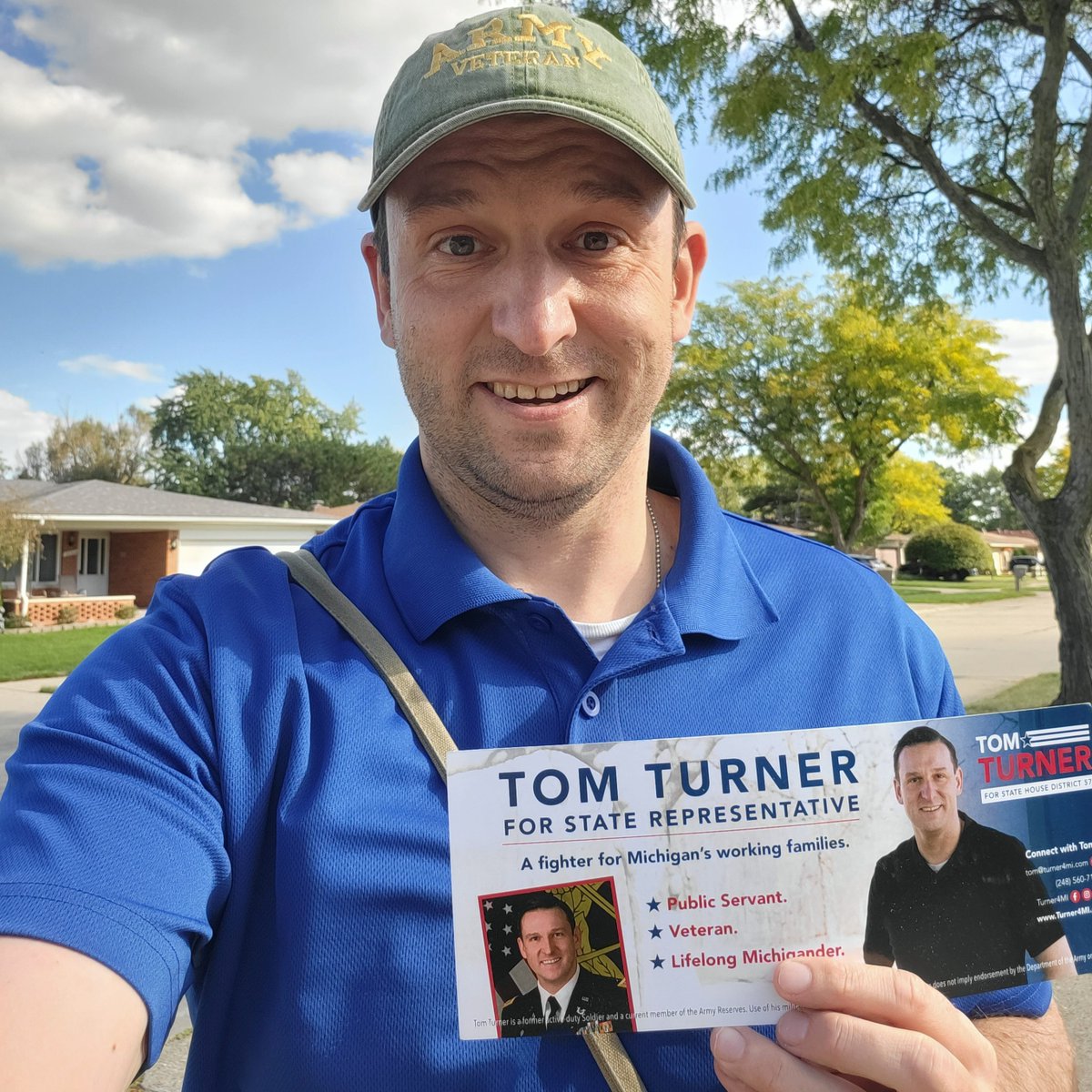 turner4mi's tweet photo. Knocking doors, talking to voters. This week, I knocked my 5,000th door of this campaign and over 89 volunteers have knocked on over another 18,000 doors. This campaign is a grass-roots and focused on the needs of 57th District. Let's keep it going! https://t.co/W8PlIkIIS9 https://t.co/hcxKEfttmy