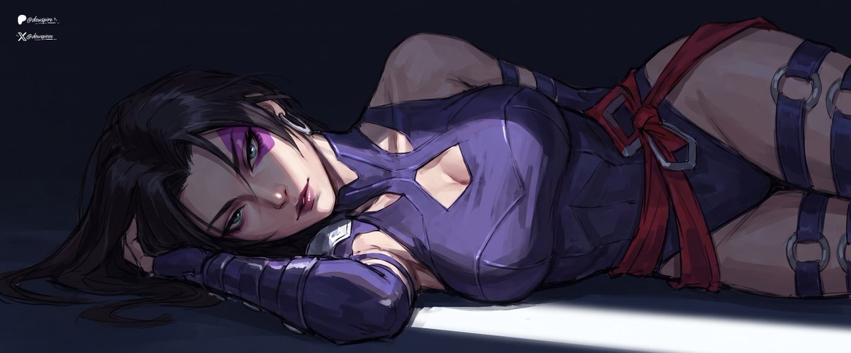 Dewspire_'s tweet photo. Psylocke[Marvel Rivals] https://t.co/cBEcGAjtlB