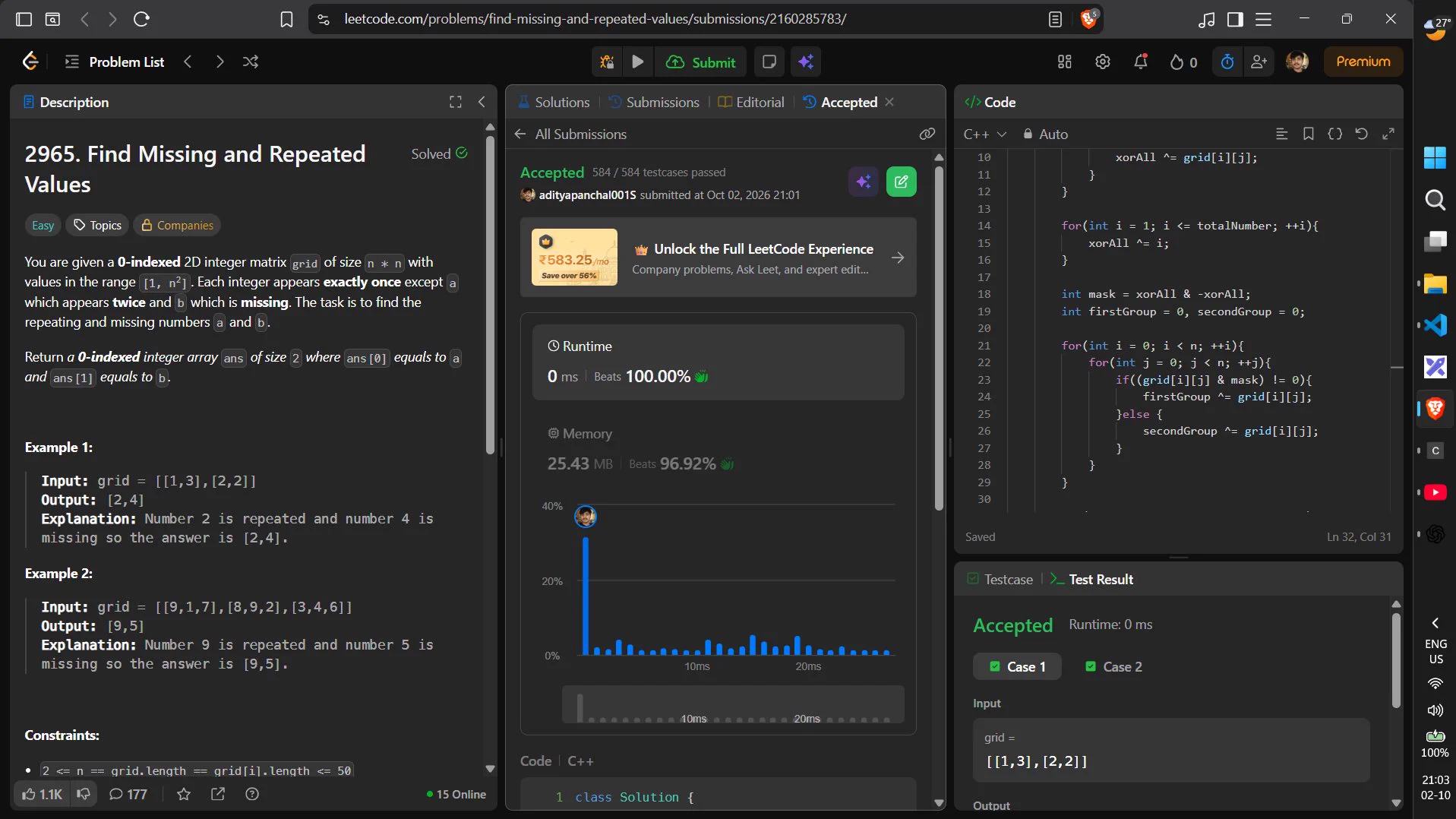 Aditya Panchal on X: "Today's Progress DSA (LeetCode problems): #1 Two ...