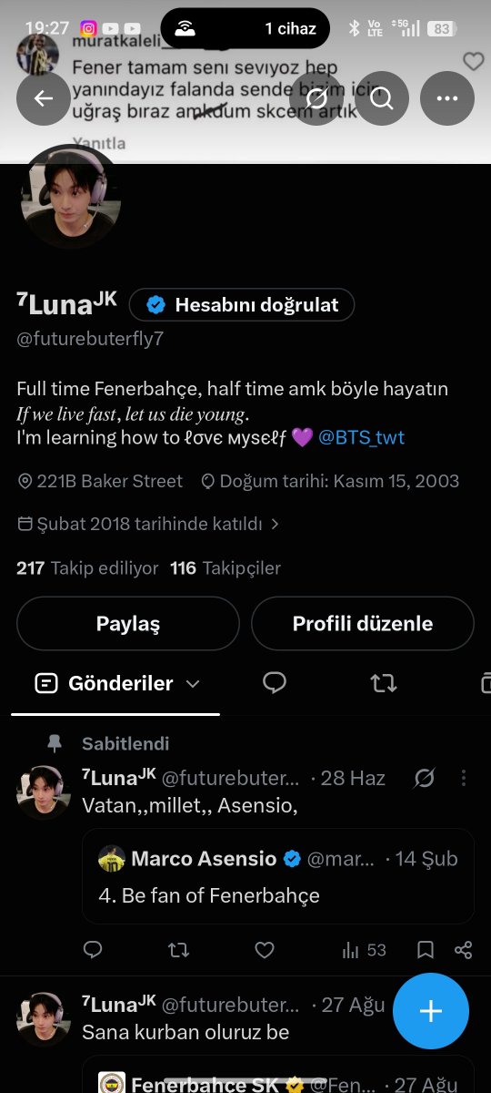 futurebuterfly7's tweet photo. Profile - lockscreen- last song played - Pinterest https://t.co/kI56Jy53nG
