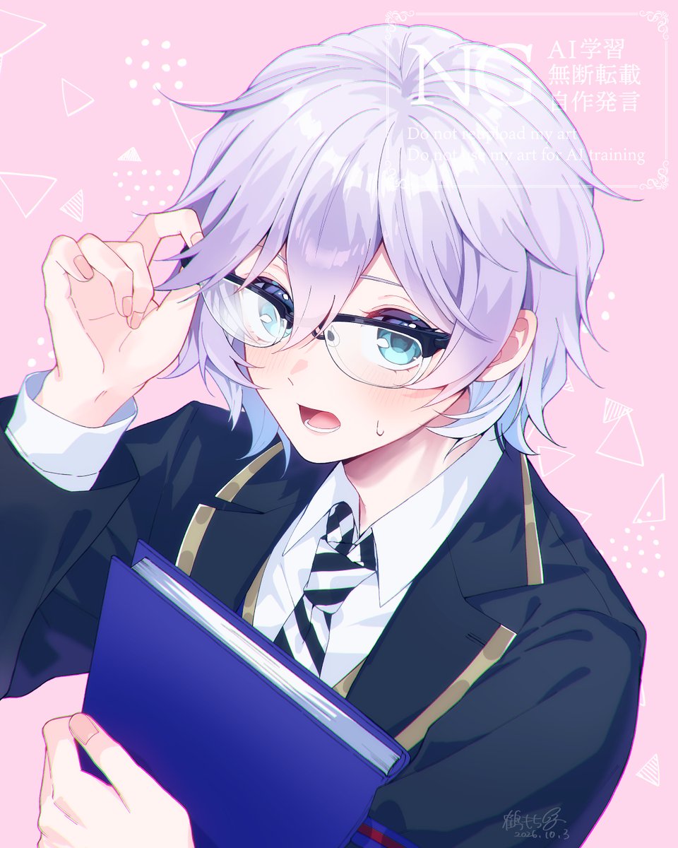 mochiko_tsuru's tweet photo. 初期案では芸能界に憧れる分厚い眼鏡した子だったと聞いて
#twstファンアート https://t.co/gKKrxzfemj