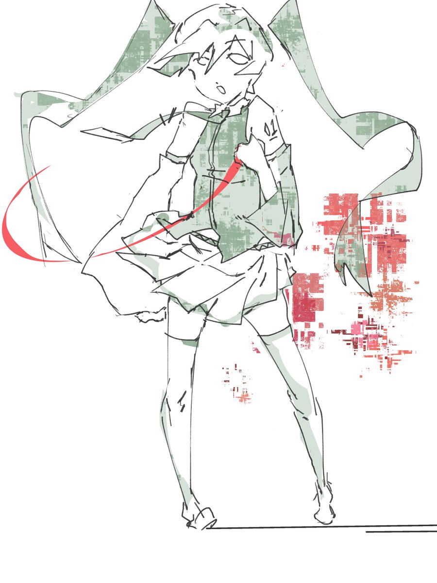 Pilloq2's tweet photo. day 2 and 1 for #vocaloidtober2026 https://t.co/YtD3LbYzAQ