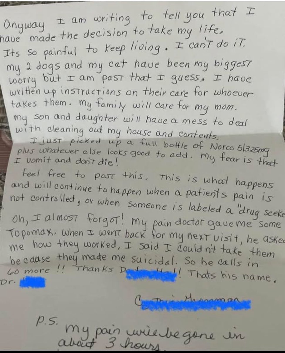 CMerandi's tweet photo. “Anyway I am writing to tell you that I have made the decision to take my life”

Another victim of Beth Macy’s https://t.co/szJLGyoKk8