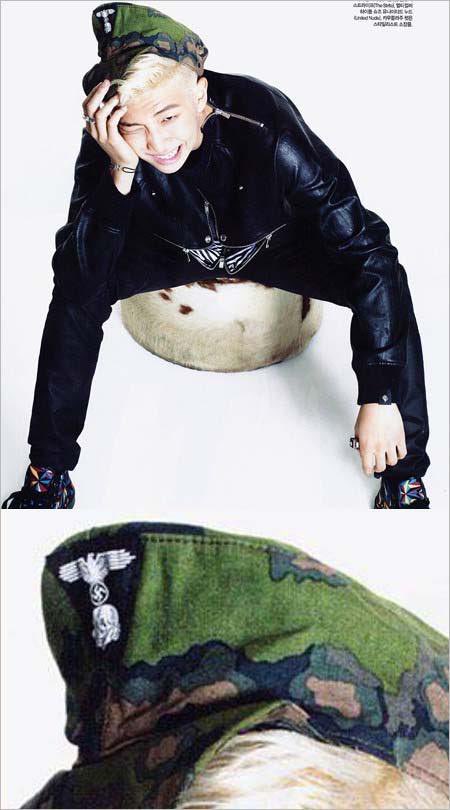 hellokittycake_'s tweet photo. vos bts qui ont fait des shooting avec un chapeau nazi mdrrrr https://t.co/U6uGZtuwRL