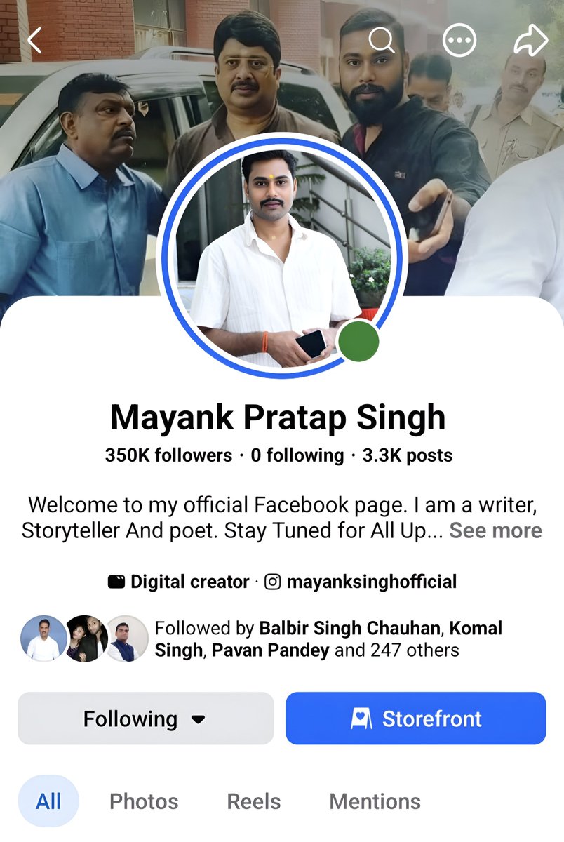 Mayank_Tewa's tweet photo. लो भाई आज 3 लाख 50 हजार का हो गया अपना Facebook परिवार..! https://t.co/vrRHPHmuz8