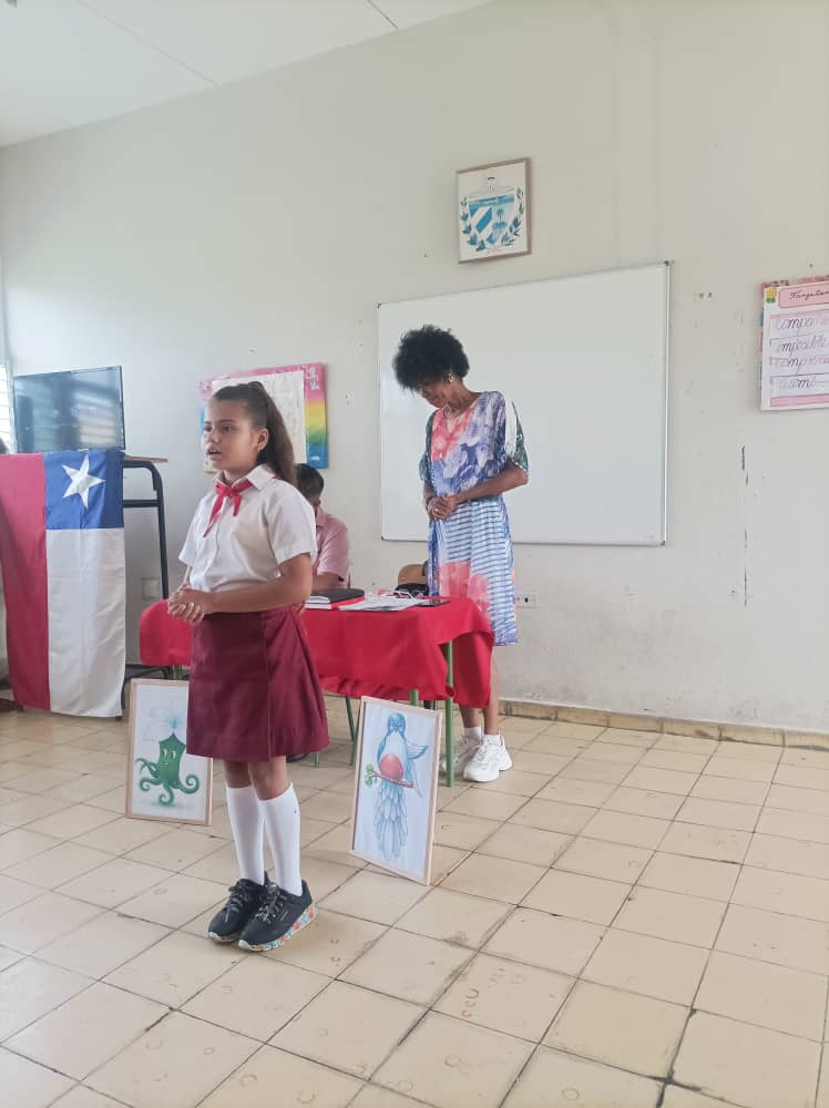 DirectGenEdGua's tweet photo. Actividades Educativas de prevención #NoALasDrogas @YanetHzP25 #LaHabanaDeTodo @CubaMined #EducaciónGuanabacoa @KareniaMarrero https://t.co/MC5KFh9iw0