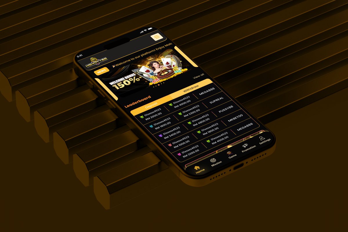 ArafatC2000's tweet photo. 🎰 Mobile UI/UX Design  Casino Gaming Platform

Just wrapped up a modern mobile gaming platform concept with a dark, premium visual style. ✨ https://t.co/pk8HHpDVp9