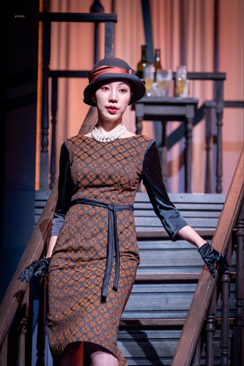 grainyplay's tweet photo. 261002 뮤지컬 엠버터플라이 커튼콜

아녜스/친 | #전하영 https://t.co/rzfrJO7VYM