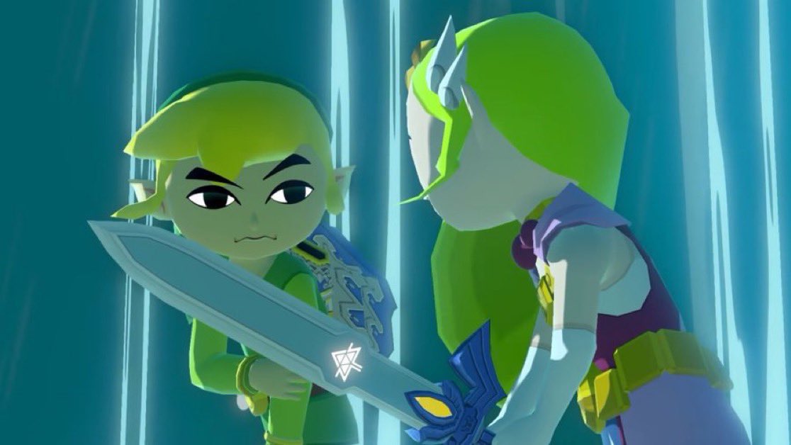 zeldatalk's tweet photo. what is your favorite final battle from the legend of zelda that involved both link and zelda? 💭 https://t.co/q1cNL00kiE