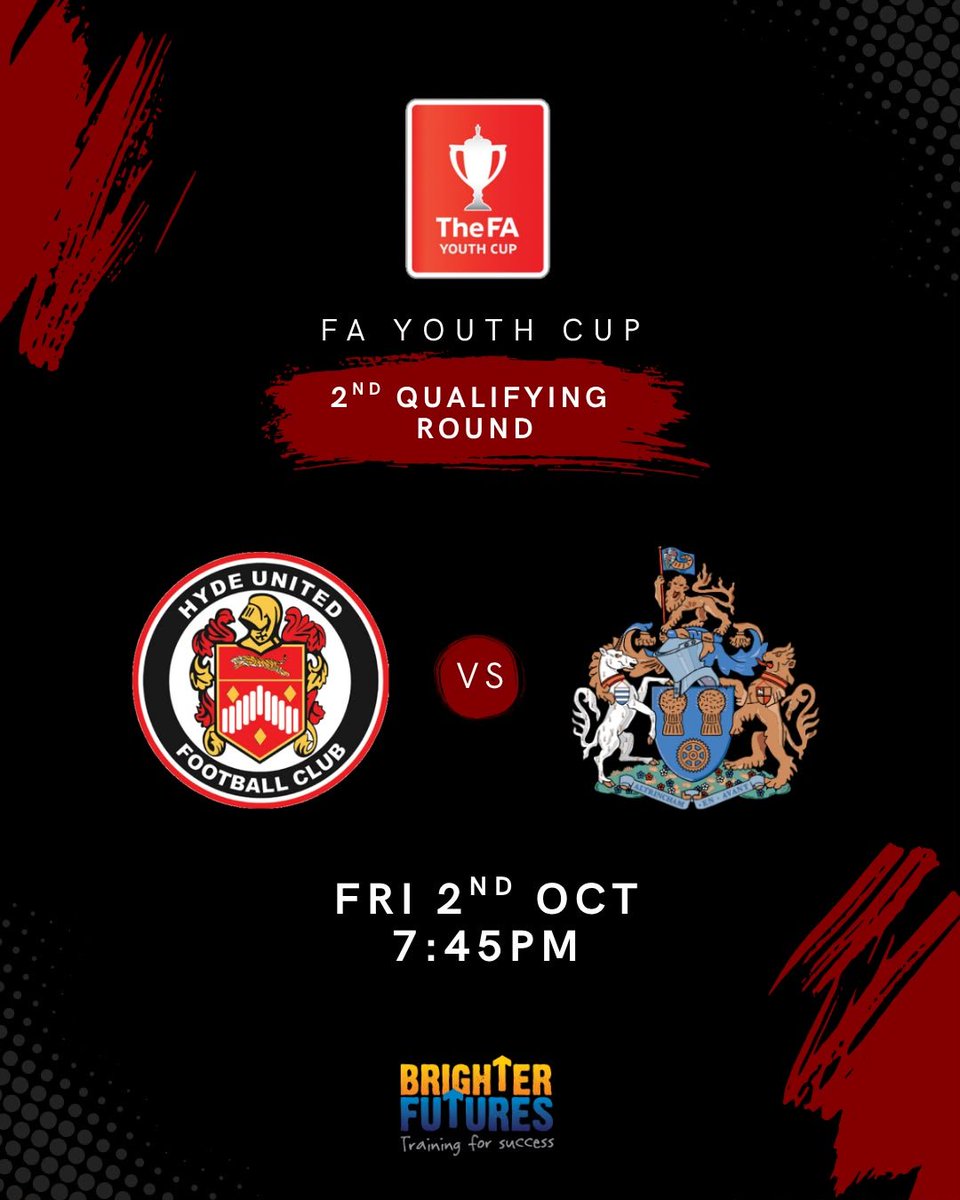 hydeunited's tweet photo. Tonight 

#FAYouthCup night for our young Tigers 

Get yourself down as we take on @robinsyouth

All adults £4 Under 16's £1 

Tea bar and social club both open https://t.co/iPVEAj5FRN