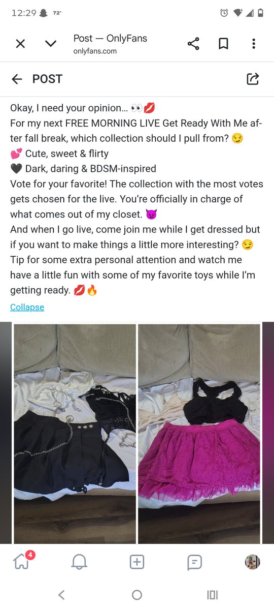 trublmakr81's tweet photo. #FreeLive #MorningLive #GetReadyWithMe #Halloween #CostumeTryOn #CuteAndFlirty #BDSMInspired #Bratty #Spicy #LiveTease #OnlyFans #FreeTrial #PaidSubscribers

New subscribers get a free trial in the comments 💋 Paid subscribers get amazing daily perks straight to their inbox. 😏 https://t.co/jGDdmTuOaa