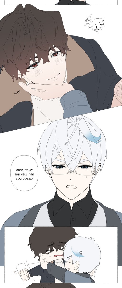 amaiuxu's tweet photo. idk if i'll ever finish this because I haven't touched this comic drawing since dec 2024 LOL... it's cute tho... i was en route to becoming a webtoon artist/lh https://t.co/yGQF4JEv36