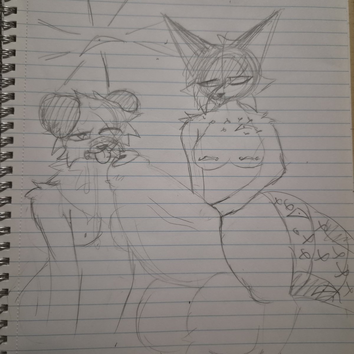zyl3thwulf's tweet photo. Doodle lol
feat. @freakynikiAD https://t.co/JmdUB1Cl8R