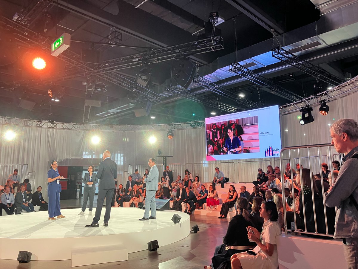 Servier's tweet photo. The #EASD2026 Congress is now over! We were pleased to share insights with the global community into advances in #diabetes research and care.
#T2D #innovation #DiabetesCare @EASDnews
🔗 Read more about our commitments in diabetes 👉 https://t.co/ystnSMa1vt https://t.co/0AhNBbnTYP