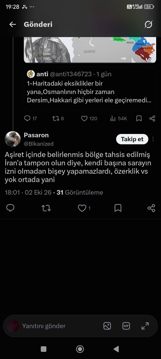 EfeKn89840's tweet photo. @asksvri @Ekolojist_2 @Sular20028492 @hikmetbenol46 @BilalSelimFiliz @NisanyanHimself @Tweets4Onur @etnikce @BboerkM @asksvri 
Sadece toprak agaligi misali
Kürtlere bazı haklar tanınmış
Yavuz dan sonra 

Ama mülk edinemiyordu
Asker vermek zorundaydı
Arazi alıp satamazdi
Herşeyini ölcüyordun
Bayrağı marşı vd yoktu

Kendi başına ordu kuruo
Savaş veremezsi

Osmanlı da özerk bölgeler
Böyle miydi https://t.co/mbkfupP7u2