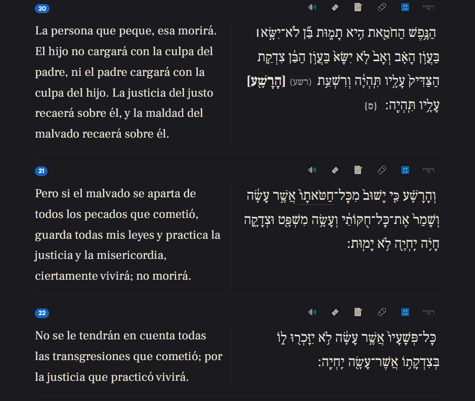 LaEraMesianica's tweet photo. @enjundio1111 @entropiadevalen Nadie muere por tus pecados, persona que peque, esa morira, persona que practique la justicia, vivira. Si el impìo se aparta de su maldad, Dios lo perdona, Dios, no un judio ejecutado hace 2000 años de la misma manera que murieron miles en esa epoca. https://t.co/VmdIch3JAH