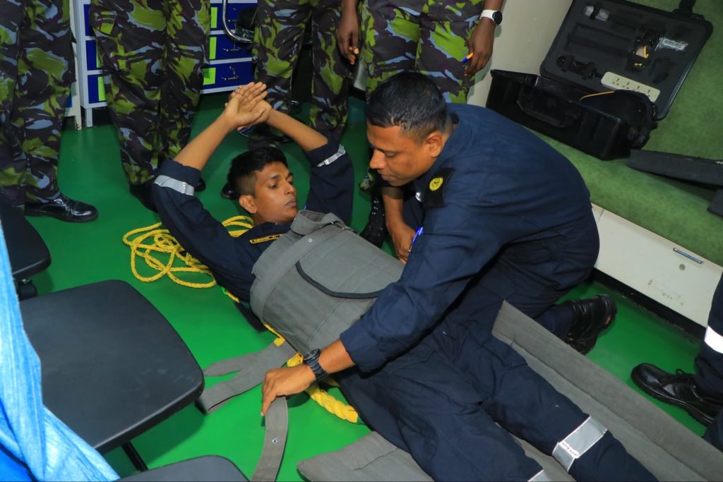 IndiainKenya's tweet photo. 🇮🇳🤝🇰🇪 Strengthening Maritime Partnership 

During INS #Tarkash’s visit to Mombasa, Indian Navy and Kenya Navy personnel undertook professional exchanges on Officer of the Day and Officer of the Watch duties, force protection, and electrical and engineering hygiene.

Kenya Navy medical officers were briefed on the ship’s onboard telemedicine facility, while joint planning discussions prepared the two navies for the Passage Exercise (PASSEX).

These exchanges promoted shared learning and strengthened interoperability between the two navies.

#IndiaKenya
@indiannavy @indiannavyMedia @kdfinfo @MEAIndia @ahcimombasa @IndianDiplomacy @ANI @DDNewslive